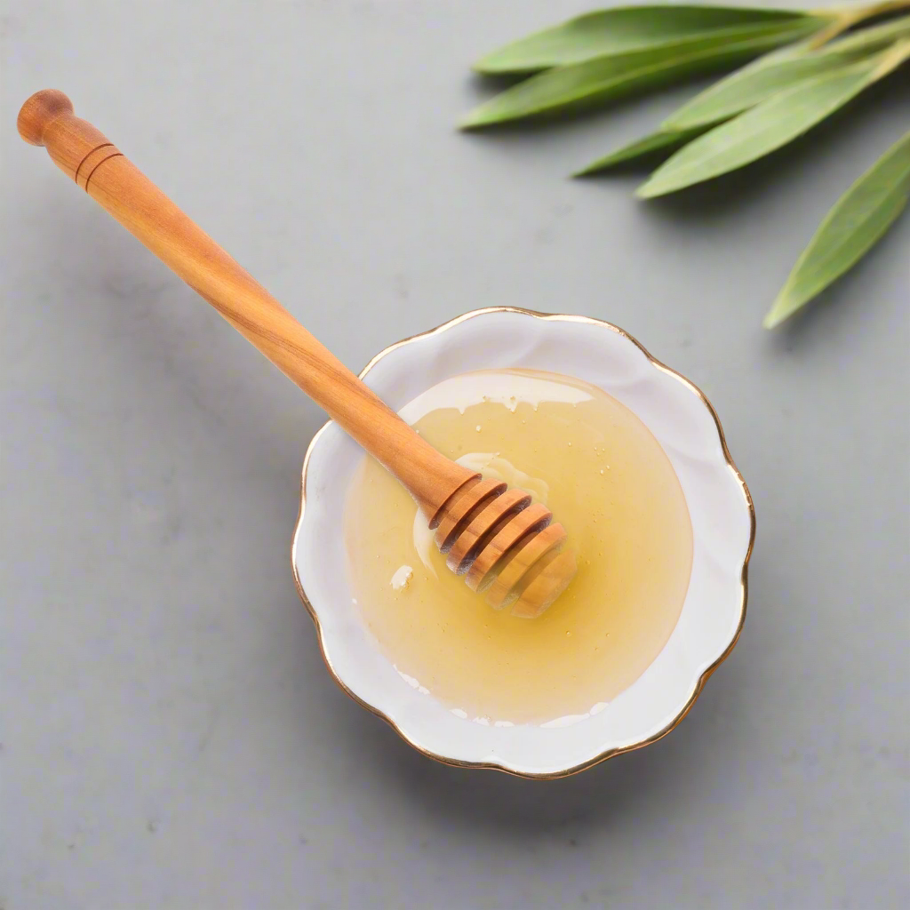 Drizzle sweet moments 🍯  ✨️ This handcrafted Olive Wood Honey spoon adds a rustic touch to your kitchen.        Natural. Elegant. Calacasa